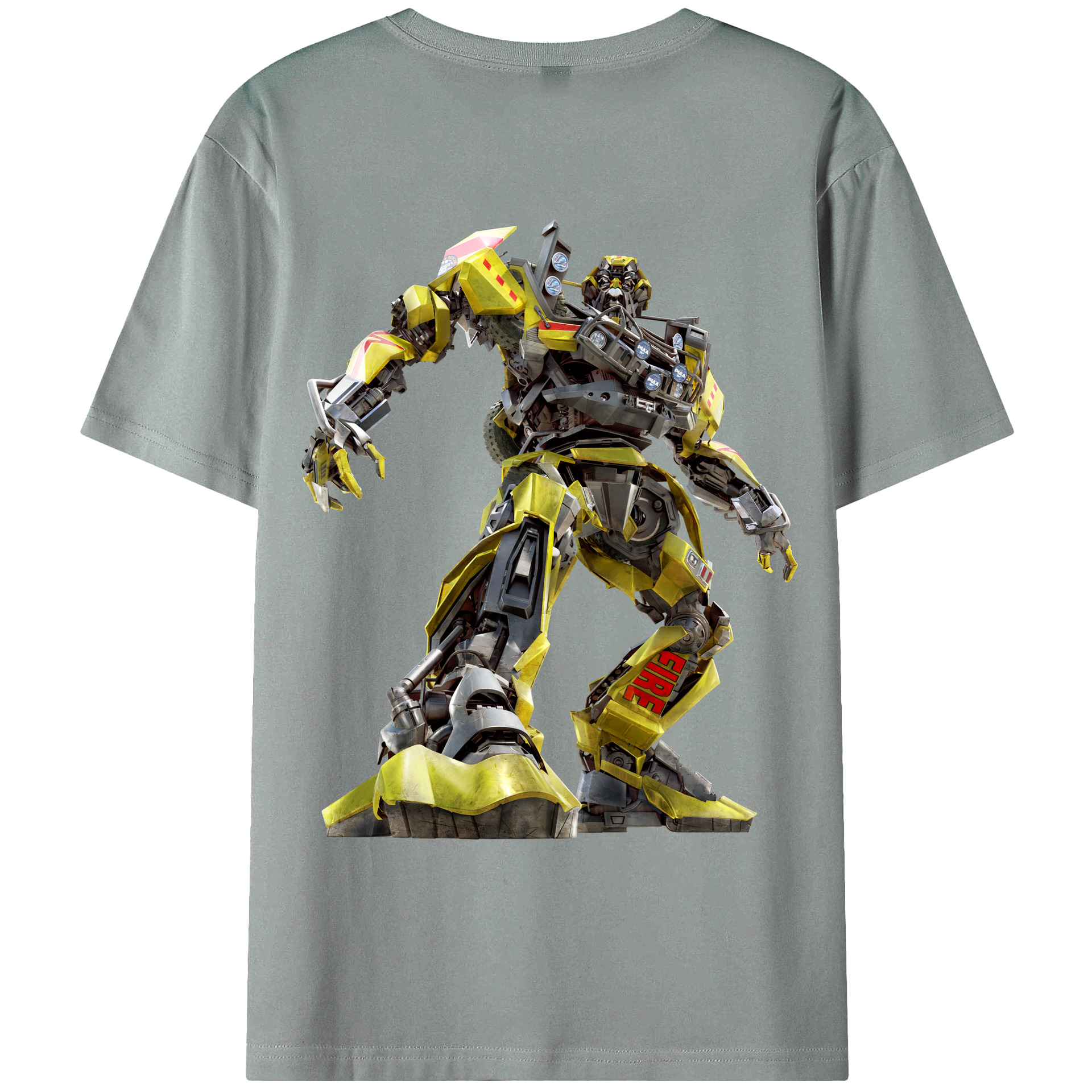 （画像用）  綿100％ メンズ半袖Tシャツ（バックプリント） 通気性